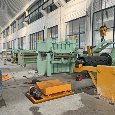 Steel coil processing equipment:cut to length line