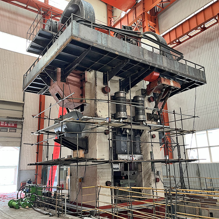 Friction press for forging