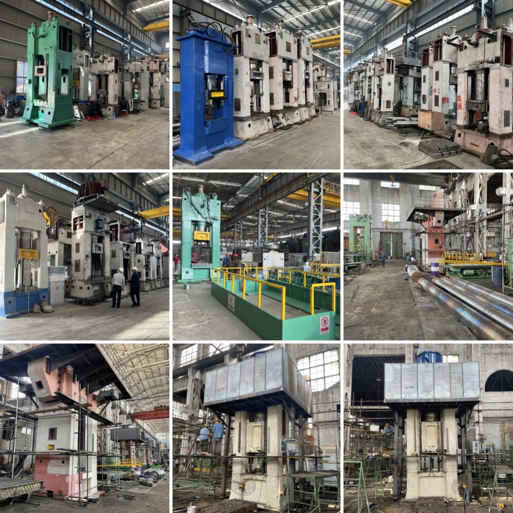 Screw press production workshop