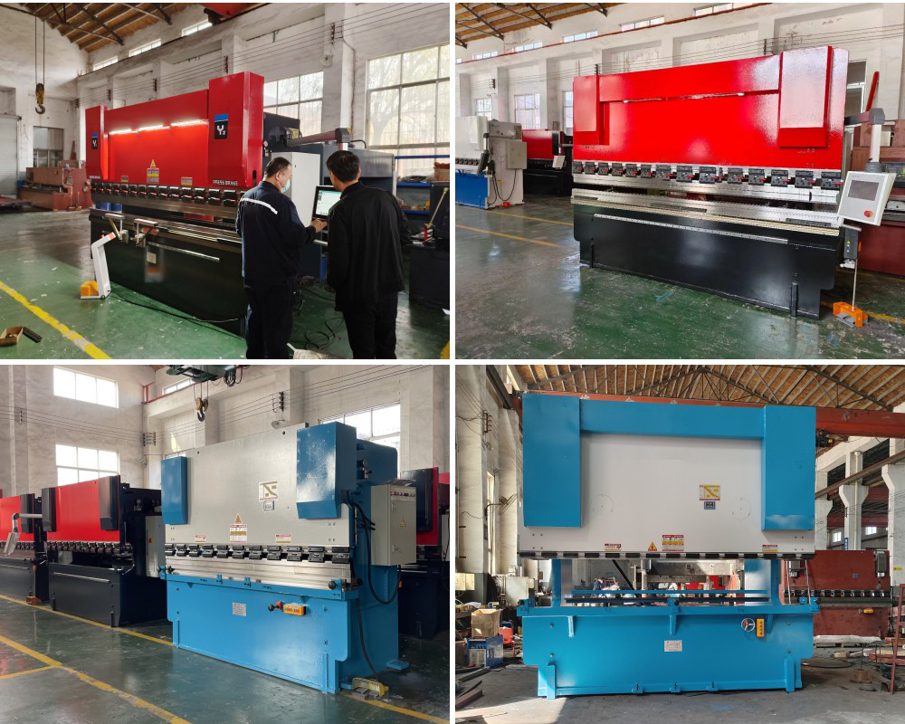 Bending machine production workshop