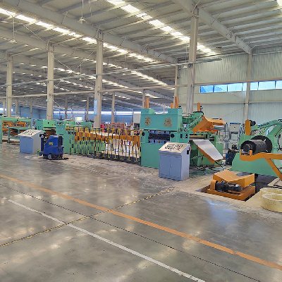 steel coil cut to length line customer case